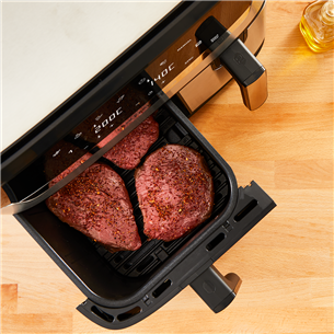Karšto oro gruzdintuvė Tefal EY905D10 Dual Easy Fry & Grill, 8,3 l, nerūdijantis plienas