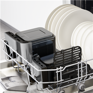 Karšto oro gruzdintuvė Tefal EY905D10 Dual Easy Fry & Grill, 8,3 l, nerūdijantis plienas
