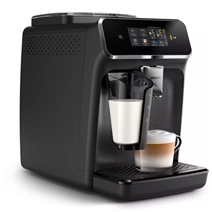 Philips Series 2300, matte black - Fully automatic espresso machine