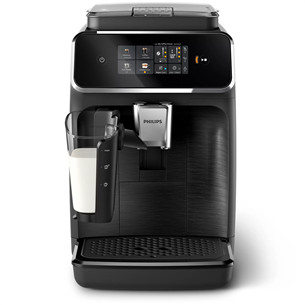 Philips LatteGo Series 2300, matte black - Fully automatic espresso machine