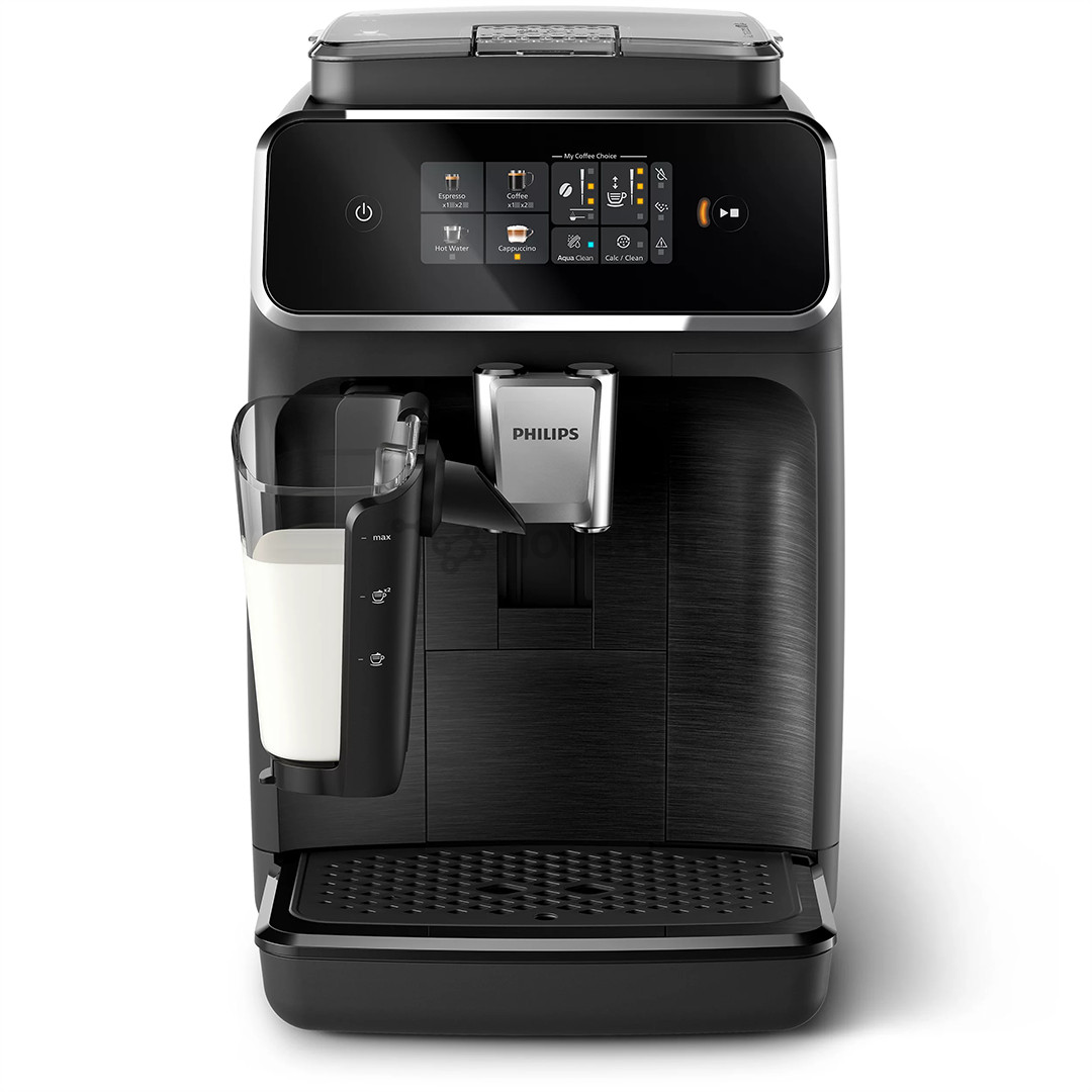 Philips LatteGo Series 2300, matte black - Fully automatic espresso machine