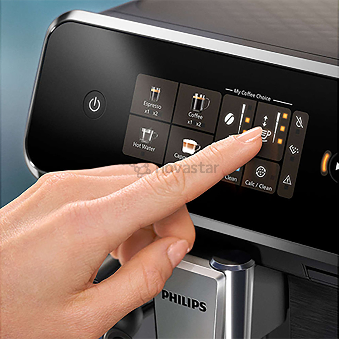 Philips LatteGo Series 2300, matte black - Fully automatic espresso machine