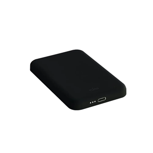Išorinė baterija Puro Slim Power Mag, 4000 mAh, MagSafe, black