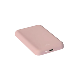 Išorinė baterija Puro Slim Power Mag, 4000 mAh, MagSafe, pink
