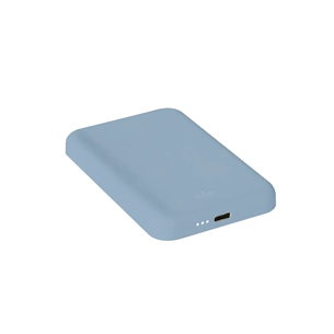 Išorinė baterija Puro Slim Power Mag, 4000 mAh, MagSafe, blue