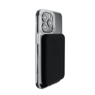 Išorinė baterija Puro Slim Power Mag, 4000 mAh, MagSafe, black