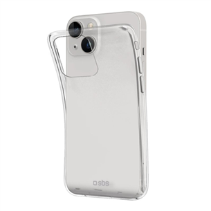 Dėklas SBS Skinny cover, iPhone 15 Plus, transparent TESKINIP1567T