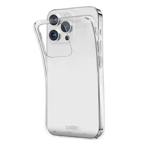 Dėklas SBS Skinny cover, iPhone 15 Pro, transparent