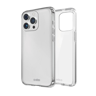 Dėklas SBS Skinny cover, iPhone 15 Pro, transparent