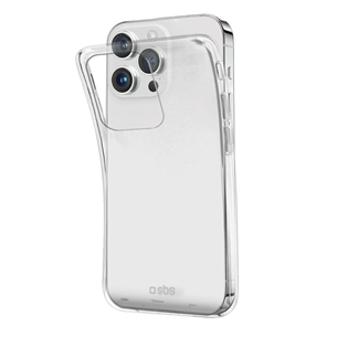 Dėklas SBS Skinny cover, iPhone 15 Pro Max, transparent