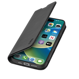 Dėklas SBS Book Wallet Lite Case, iPhone 15, black TEBKLITEIP1561K