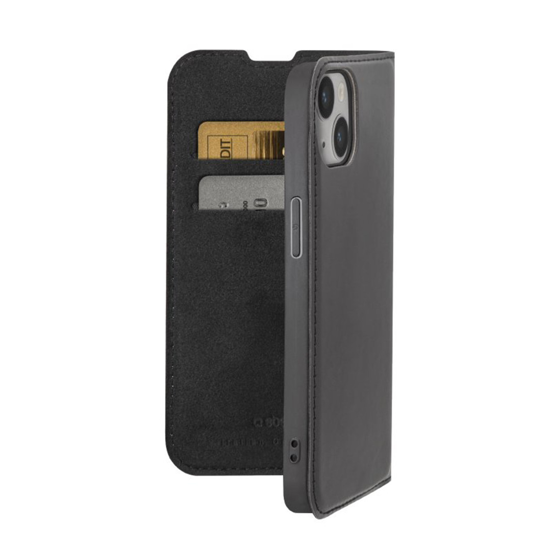 SBS Book Wallet Lite Case, iPhone 15 Plus, black - Wallet Cover