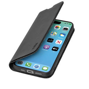 Dėklas SBS Book Wallet Lite Case, iPhone 15 Pro, black