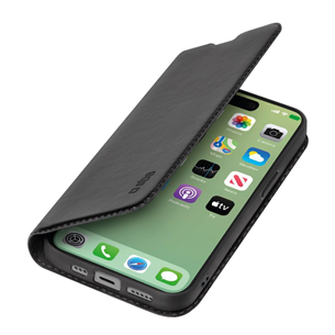 Dėklas SBS Book Wallet Lite Case, iPhone 15 Pro Max, black TEBKLITEIP1567PK