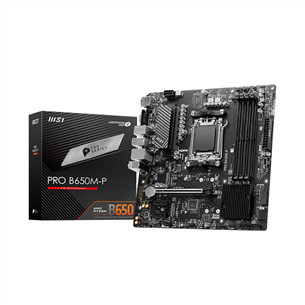 MSI, AMD B650, AM5, DDR5, mATX - Pagrindinė plokštė PROB650M-P