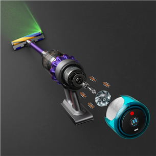 Dulkių siurblys Dyson Gen5detect Absolute, purple