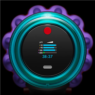 Dulkių siurblys Dyson Gen5detect Absolute, violetinis