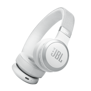 JBL Live 670NC, adaptive noise-cancelling, white - Belaidės ausinės