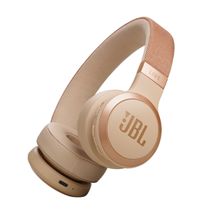 JBL Live 670NC, adaptive noise-cancelling, sand - Wireless on-ear headphones JBLLIVE670NCSAT