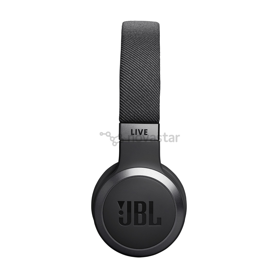 JBL Live 670NC, prisitaikantis triukšmo slopinimas, juodos - Belaidės ausinės