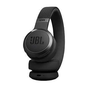 JBL Live 670NC, prisitaikantis triukšmo slopinimas, juodos - Belaidės ausinės