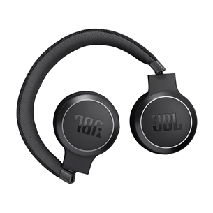 Belaidės ausinės JBL Live 670NC, adaptive noise-cancelling, black