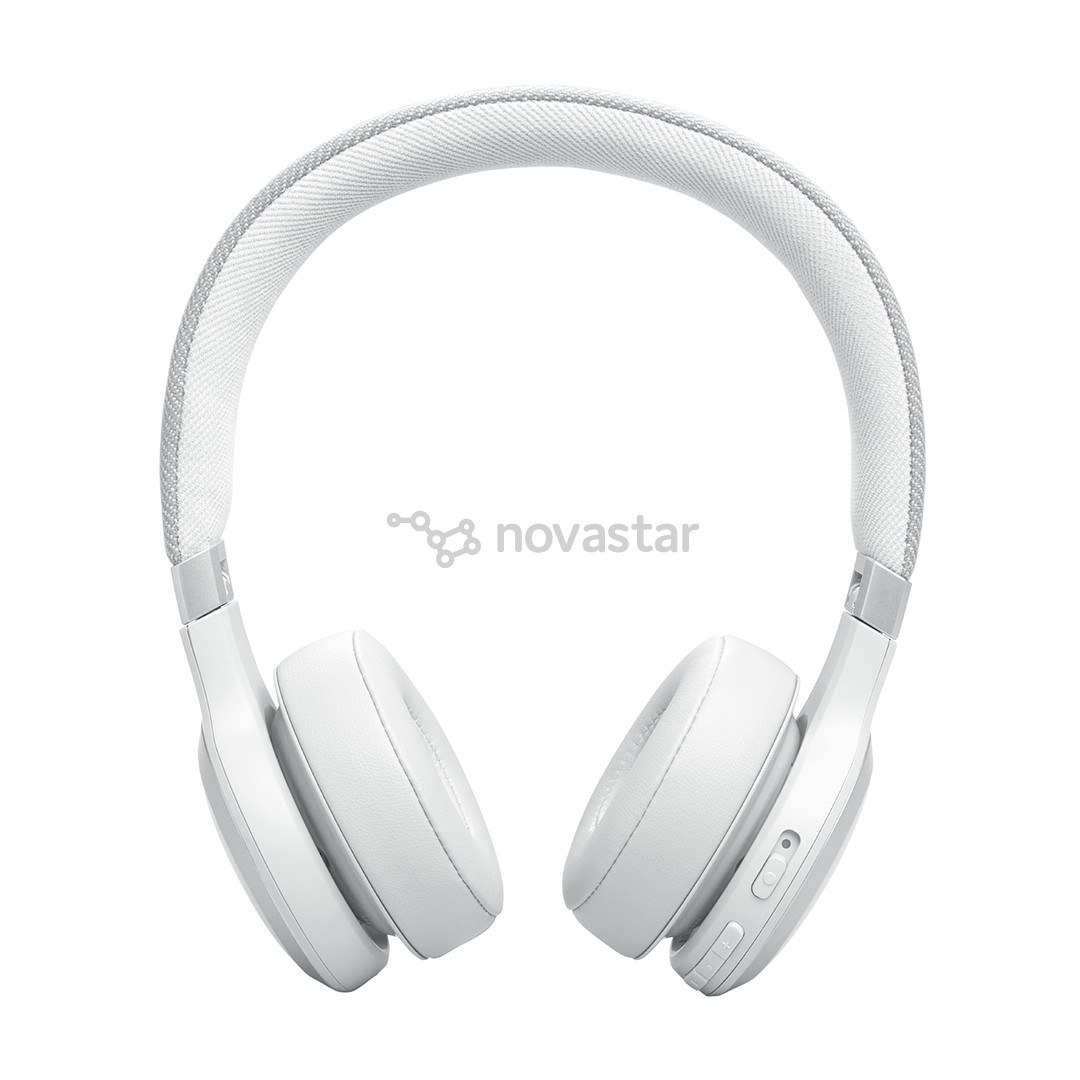 JBL Live 670NC, prisitaikantis triukšmo slopinimas, baltos - Belaidės ausinės