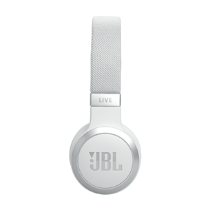 JBL Live 670NC, adaptive noise-cancelling, white - Belaidės ausinės