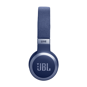 Belaidės ausinės JBL Live 670NC, adaptive noise-cancelling, blue