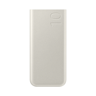 Išorinė baterija Samsung Battery Pack, 10 000 mAh, 25 W, 2x USB-C, beige