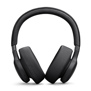 Belaidės ausinės JBL Live 770NC, adaptive noise-cancelling, black