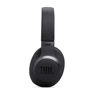 JBL Live 770NC, prisitaikantis triukšmo slopinimas, juodos - Belaidės ausinės