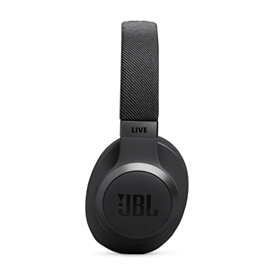 Belaidės ausinės JBL Live 770NC, adaptive noise-cancelling, black