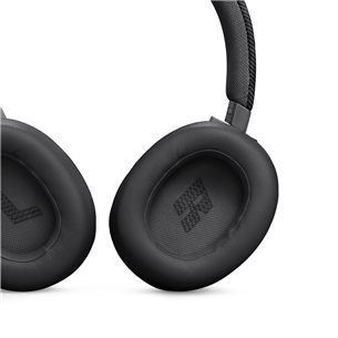 Belaidės ausinės JBL Live 770NC, adaptive noise-cancelling, black