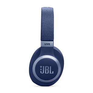 Ausinės JBL Live 770NC, adaptive noise-cancelling, blue, belaidės