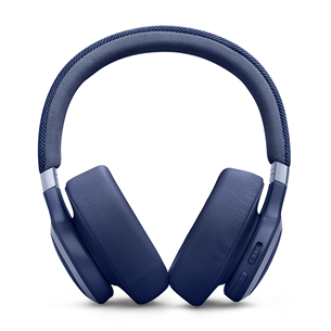 Ausinės JBL Live 770NC, adaptive noise-cancelling, blue, belaidės