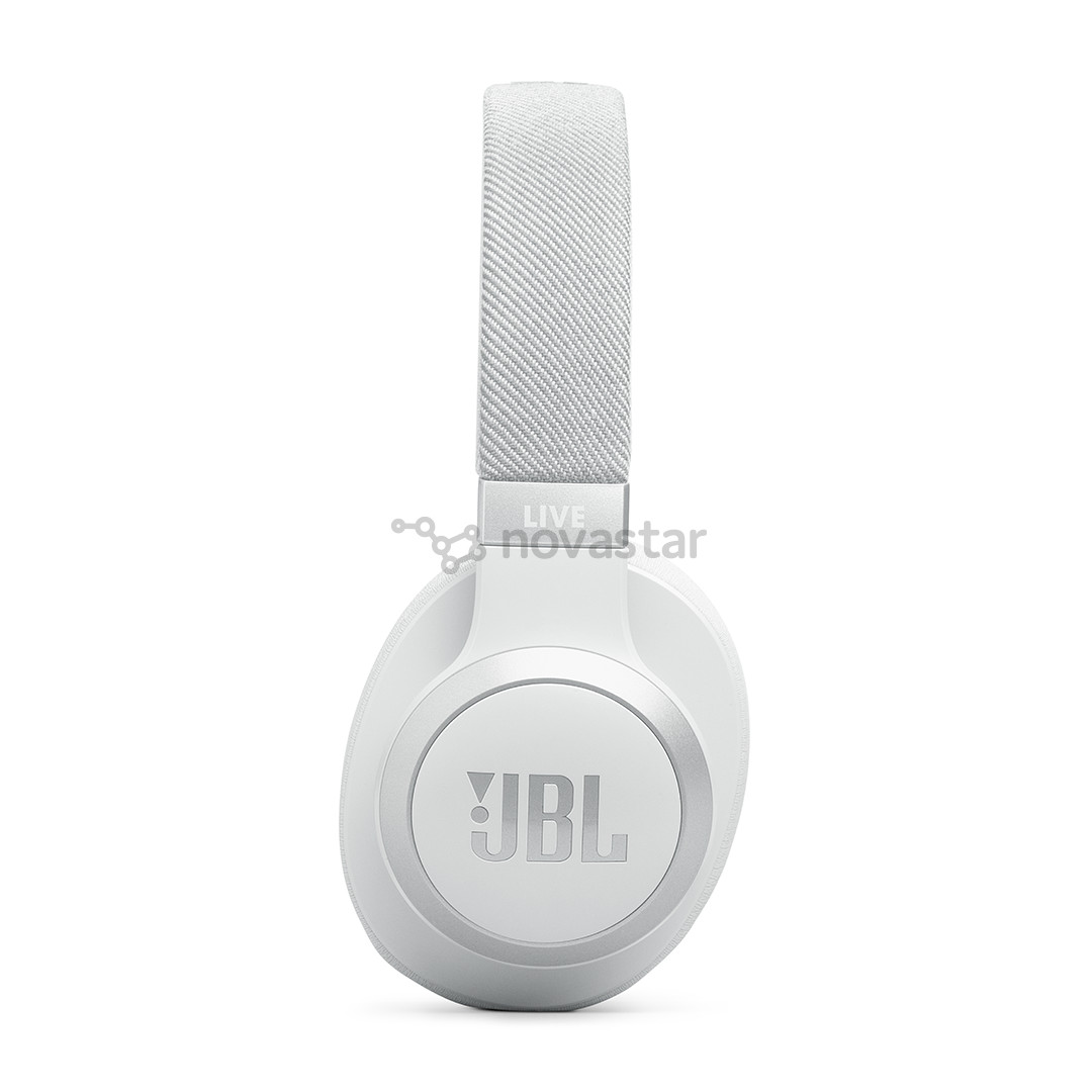 JBL Live 770NC, adaptive noise-cancelling, white - Wireless over-ear headphones