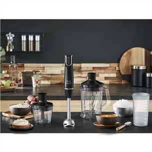 Tefal Infiny Force, 1000 W, juodas - Trintuvas + XL trintuvo priedas
