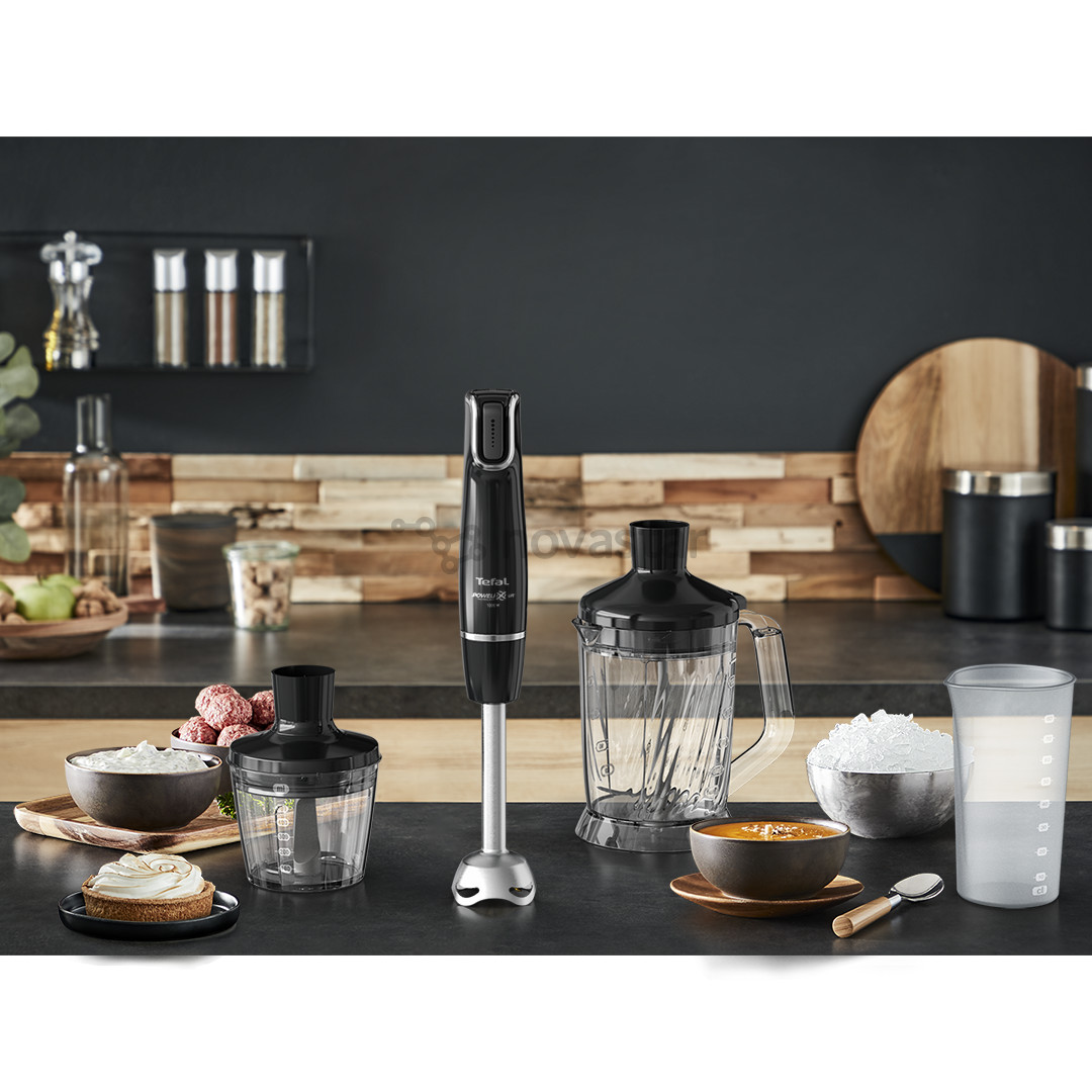 Tefal Infiny Force, 1000 W, juodas - Trintuvas + XL trintuvo priedas