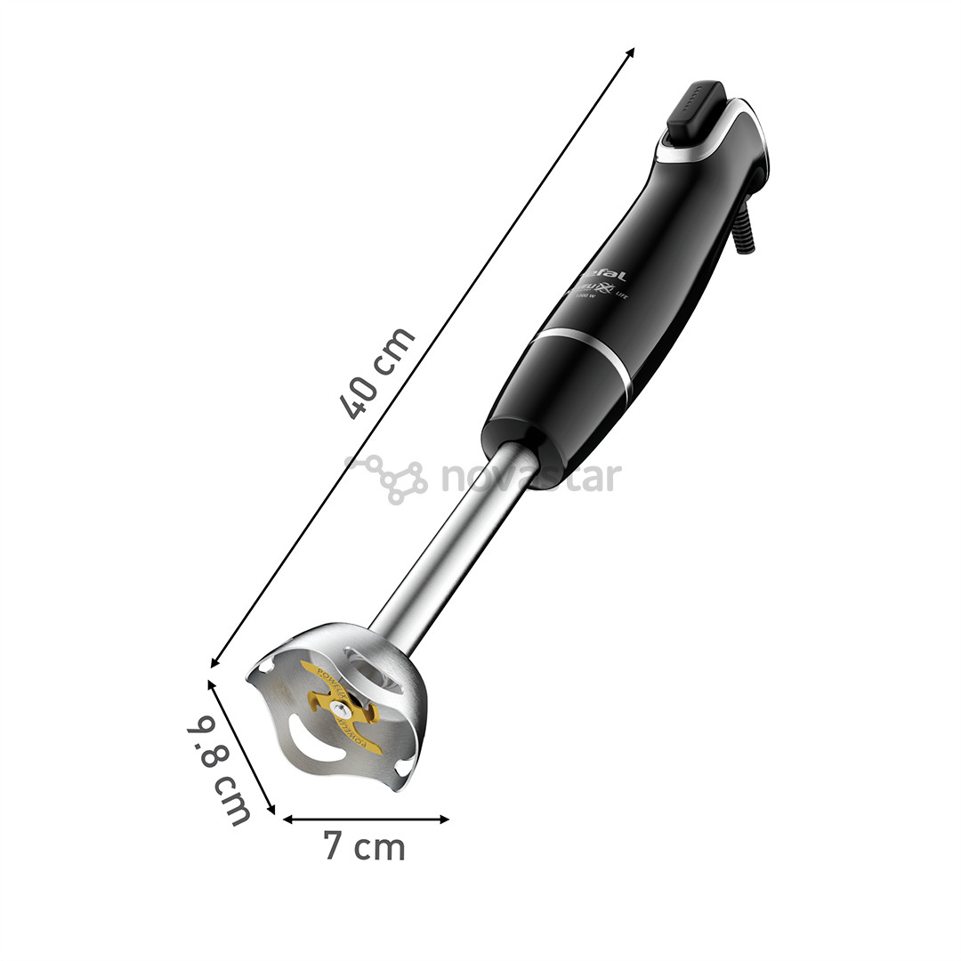 Tefal Infiny Force, 1000 W, juodas - Trintuvas + XL trintuvo priedas