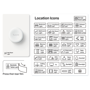 TP-Link Tapo Smart Dimmer Switch S200D, white - Smart dimmer switch