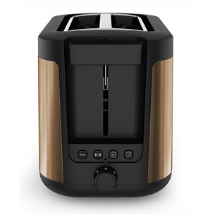 Toaster Tefal Coppertinto, 850 W, black/copper