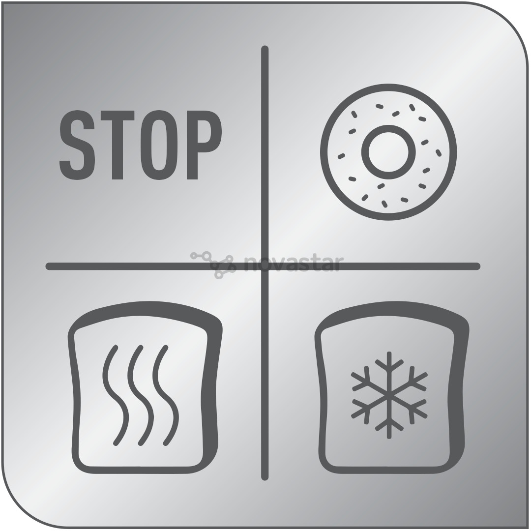 Toaster Tefal Coppertinto, 850 W, black/copper