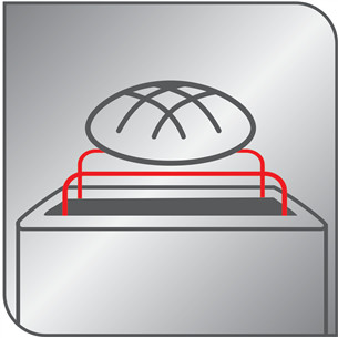 Toaster Tefal Coppertinto, 850 W, black/copper