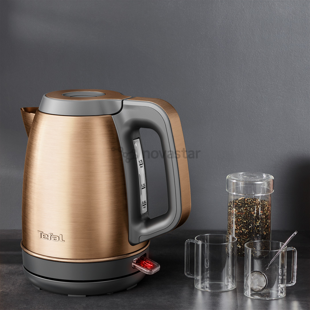 Tefal Coppertinto, 2400 W, copper/black - Kettle