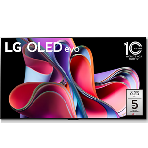 LG evo G3, 83", OLED, Ultra HD, gray - Televizorius OLED83G33LA.AEU