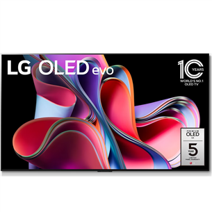 LG evo G3, 83", OLED, Ultra HD, gray - Televizorius