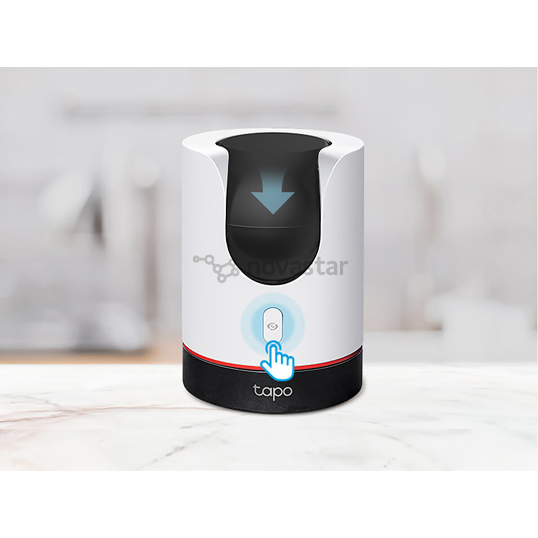 TP-Link Tapo C225, 2K, 360°, WiFi, balta/juoda - Stebėjimo kamera