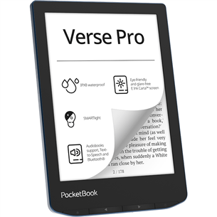 Elektroninė skaityklė PocketBook Verse Pro, azure