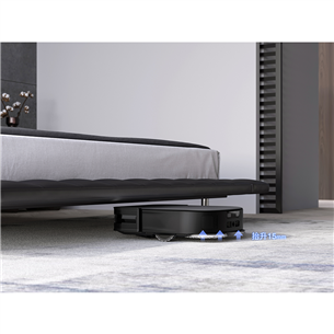 Dulkių siurblys robotas Ecovacs Deebot X2 Omni, Wet & Dry, pilkas